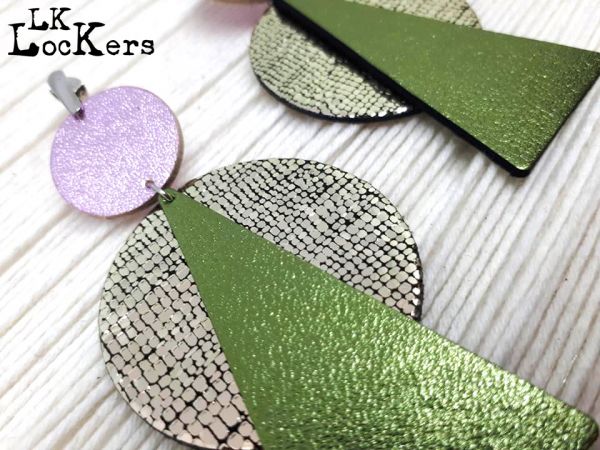  LK-Lockers gioielli in pelle orecchini in pelle